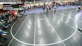 165 lbs Champ. Round 3 - Bo Thompson, University vs Tucker Bridwell, Lake City High School