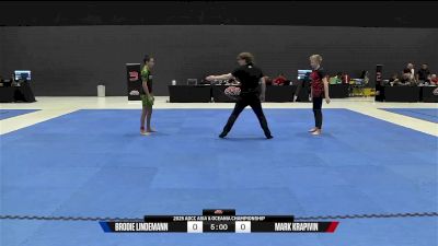 Brodie Lindemann vs Mark Krapivin 2025 ADCC Asia & Oceania Championship