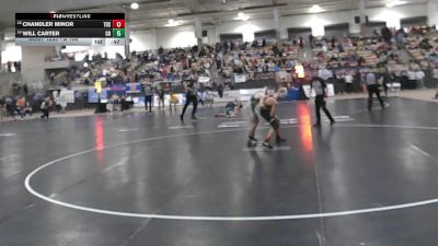 A 106 lbs Cons. Round 2 - Will Carter, Greenbrier High School vs Chandler Minor, Tullahoma High School
