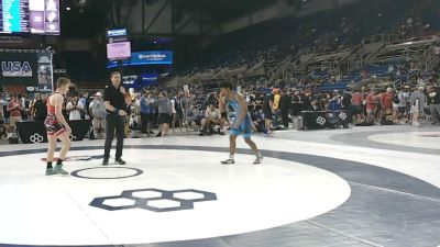 126 lbs Cons. Rd Of 64 - Conley Evans, Utah vs Timothy Walker Jr, California