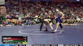 2A-113 lbs Semifinal - Aiden Smith, Atlantic vs Colin Cassady, West Liberty