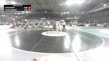 Boys 1B/2B 165 Cons. Round 4 - Blake Burnett, Pe Ell vs Evan Roxby, Okanogan