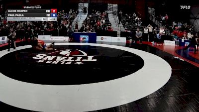 60kg Champ. Round 2 - Jacob Harper, Mountaintop Wrestling Club vs Paul Pabla, Spartan Wrestling Club