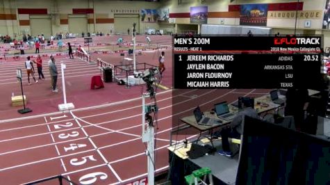 Men's 200m, Heat 1 - Jereem Richards No. 3 Time In The World 20.52!