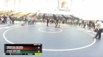 65 lbs Cons. Round 4 - Chase Galvez, B2 Wrestling Academy vs Trenton Meyers, Whitney Point Wrestling