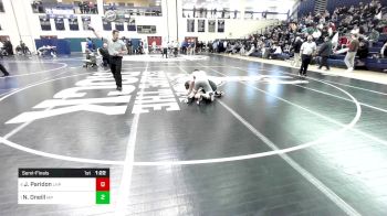 133 lbs Semifinal - Jayce Paridon, Lake Highland Prep vs Nikolaus Oneill, Malvern Prep