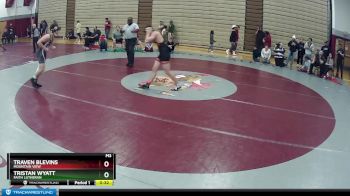 165 lbs Cons. Round 2 - Traven Blevins, Mountain View vs Tristan Wyatt, Faith Lutheran