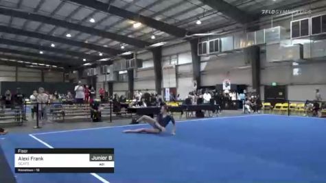 Alexi Frank - Floor, SCATS - 2021 Region 1 Women's Championships