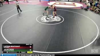 Quarterfinal - Jacob Snow, Lincoln Southwest vs Laitenn Braithwait, Columbus