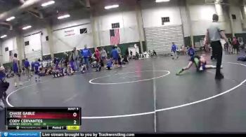 102 lbs Round 2 (6 Team) - Cody Cervantes, Kearney Matcats - Gold vs Chase Gable, Jr Titans