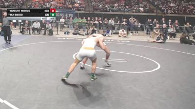 D 1 150 lbs 1st Place Match - Robert Morse, Holy Cross vs Ian David, Acadiana