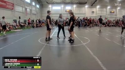 98 lbs Round 2 (6 Team) - Nick Yetzer, The Wrestling Mill vs Lennon Ogden, Capital City WC