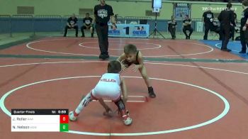 52 lbs Quarterfinal - Jaxon Roller, R.A.W. vs Noah Nelson, Woodward