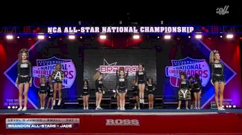 Brandon All-Stars - Jade [2026 L3 Junior - Small Day 1] 2026 NCA All-Star National Championship