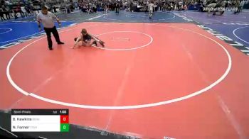 83 lbs Semifinal - Blake Hawkins, Bear Cave vs Noah Fenner, The Hunt Wrestling Club