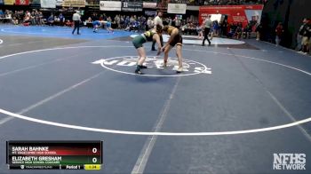 132G Champ. Round 1 - Elizabeth Gresham, Service High School Cougars vs Sarah Bahnke, Mt. Edgecumbe High School