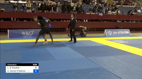 Legend Dominion Green-Coutee vs Callen Daniel O'Mahony 2024 Pan IBJJF Jiu-Jitsu No-Gi Championship