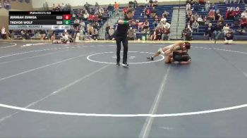 149 lbs Cons. Round 5 - Trevor Wolf, Southern Oregon vs Jermiah Zuniga, Clackamas Unattached