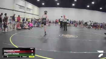 100 lbs Cons. Round 3 - Braydon Mcfann, Lugoff vs Alexander Moody, NC Pride Wrestling