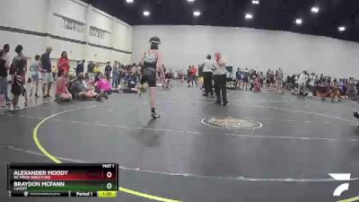 100 lbs Cons. Round 3 - Braydon Mcfann, Lugoff vs Alexander Moody, NC Pride Wrestling