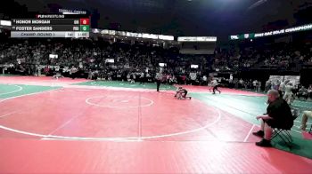 90 lbs Champ. Round 1 - Foster Sanders, PROA vs Honor Morgan, GIR3