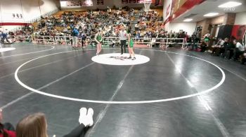 105 lbs Cons. Round 2 - Nalani Langi, Kelly Walsh vs Taylor Freeman, Lander Valley