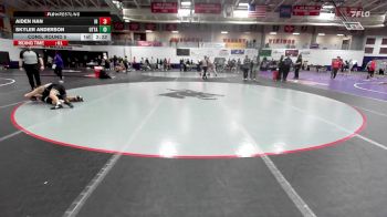 125 lbs Cons. Round 5 - Skyler Anderson, Ottawa University vs Aiden Han, Indian Hill Community College