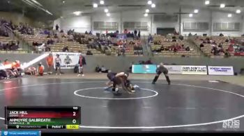 160 lbs Semis & 1st Wb (8 Team) - Jack Hill, Summit vs Ahmoyre Galbreath, Clarksville