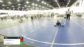 70 lbs Final - Max Jaramillo, Manu WC vs Tallan Ceballos, Dethrone WC