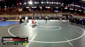 132 lbs Cons. Round 3 - Dylan Stubbs, Archbishop Rummel vs Jayden Bowles, Jesuit