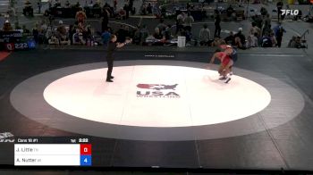 132 lbs Cons 16 #1 - Jarvis Little, Tennessee vs Amryn Nutter, Wisconsin