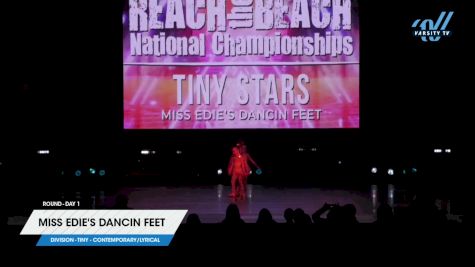 Miss Edie's Dancin Feet - TINY STARS [2025 Tiny - Contemporary/Lyrical Day 1] 2025 ACDA Reach the Beach Dance Grand National & NCA Beach Bash
