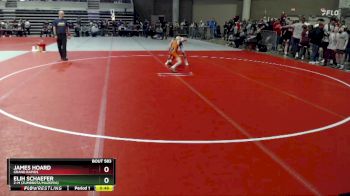 80 lbs Semifinal - James Hoard, Grand Rapids vs Elih Schaefer, Z-M (Zumbrota/Mazeppa)