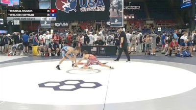 94 lbs Cons. Sub-semis - Michael Nicosia, Pennsylvania vs Walker Hoffman, Pennsylvania