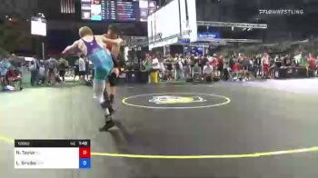 126 lbs Consi Of 32 #2 - Nathan Taylor, New Jersey vs Lane Snyder, Missouri