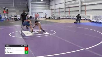120 lbs Consolation - Elijah Flores, CA vs Robert Rerras, VA
