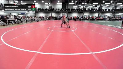 126 lbs Round Of 64 - Matteo Crino, New Rochelle vs Sardorbek Salohitdinov, New Utrecht