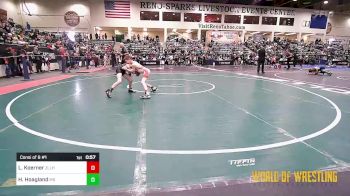 70 lbs Consi Of 8 #1 - Hunter Hoagland, Mat Sense vs Lane Koerner, Zillah