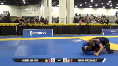 Gregory John Smith vs Ken-Yon Marcus Daisley 2025 World IBJJF Jiu-Jitsu No-Gi Championship