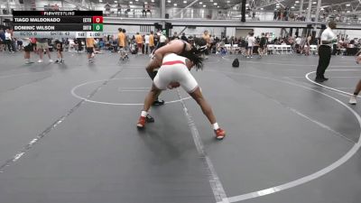 150 lbs Round 3 (6 Team) - Dominic Wilson, Team Shutt B Team vs Tiago Maldonado, East Coast Time Out