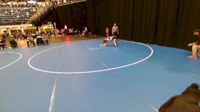 5th - 6th grade - 82 Cons. Round 5 - Louis Reiter, Immortal Athletics WC vs Jonah Fourdyce, Moyer Elite Wrestling