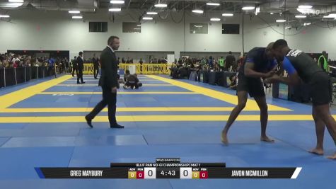 Javon McMillon vs Greg Maybury 2026 Pan IBJJF Jiu-Jitsu No-Gi Championship