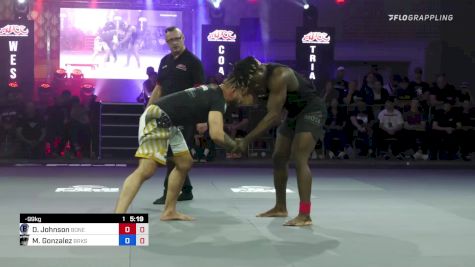 Devhonte Johnson vs Mario Gonzalez 2022 ADCC West Coast Trial