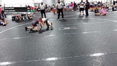 84 lbs Round 5 (6 Team) - Cain Curtiss, Backyard Brawlers vs Levi Moore, RWA