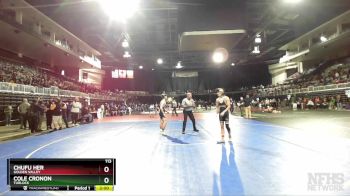 113 lbs Champ. Round 1 - Cole Cronon, Turlock vs Chufu Her, Golden Valley