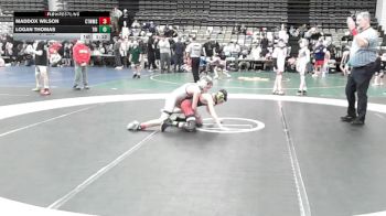 81 lbs Rr Rnd 2 - Maddox Wilson, CT Whale Orca - ESE vs Logan Thomas, Triumph Blue ESE