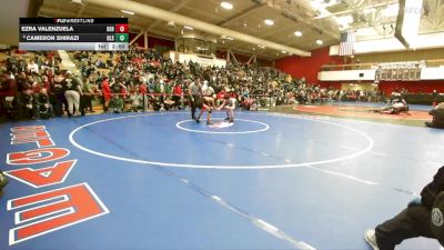 108 lbs Champ. Round 2 - Cameron Shirazi, Dela Salle vs Ezra Valenzuela, Berkeley