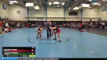 126 lbs Round 2 (10 Team) - Porter Trabing, Laramie vs Austin Munier, Sidney