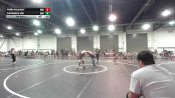 165 lbs Rr Rnd 3 - Tobe Holliday, Unattached vs Caydence Joe, Unattached