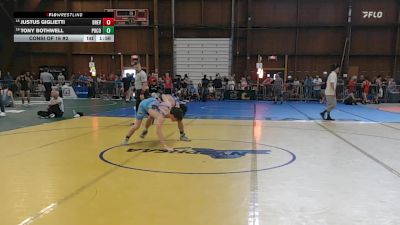 125 lbs Consi Of 16 #2 - Justus Giglietti, Brevard Fca vs Tony Bothwell, Pocono Mountain West